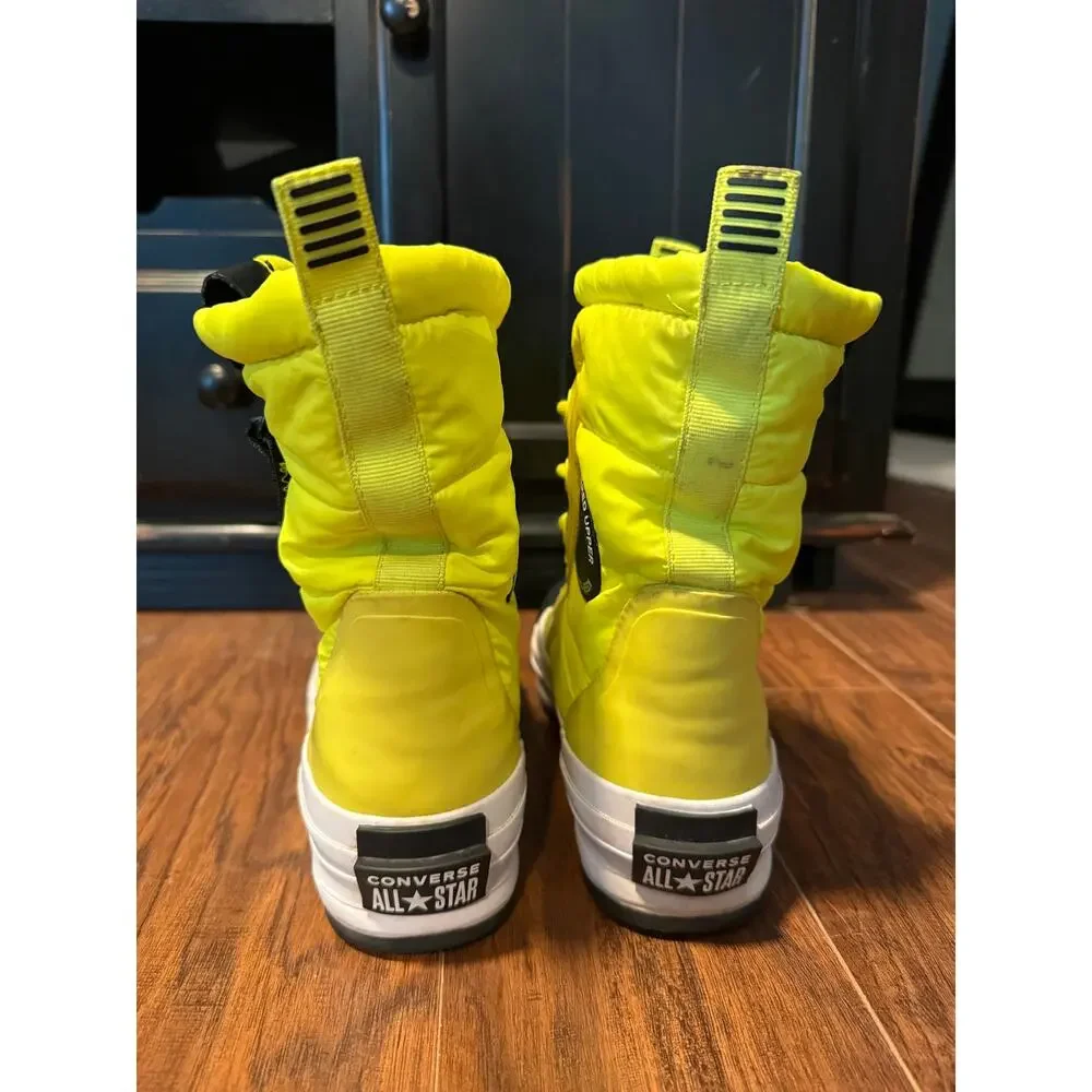 Women's Neon Yellow Converse MC WR Boot High Lemon Venom Boots - Sz  9